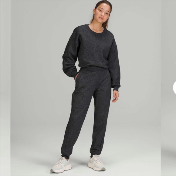 lululemon athletica Pants - Lululemon Scuba High Rise Jogger *Sparkle Black 12